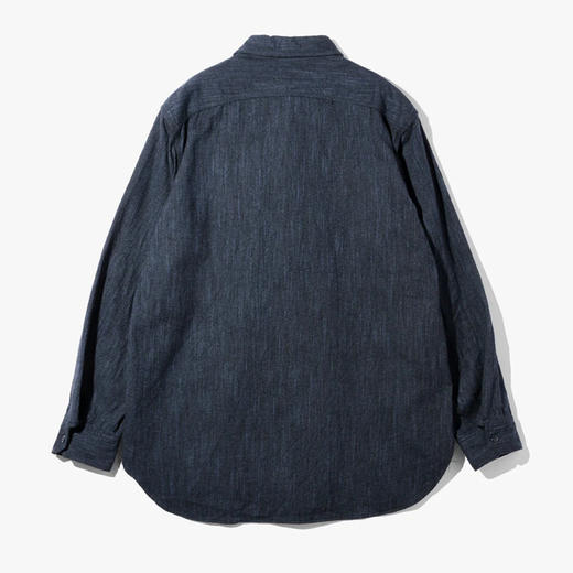 Engineered Garments Work Shirt 牛仔法兰绒复古工装长袖衬衫 商品图1