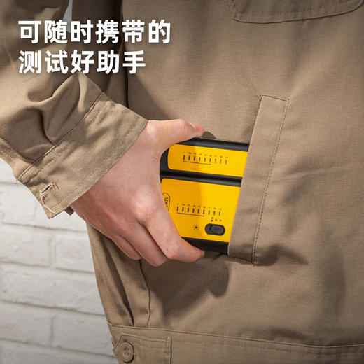 得力DL335101网络测线仪POE测线(黄) 商品图1