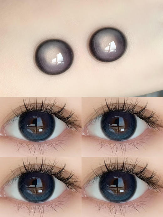 【大直径】KIKICON-蓝气球-14.5mm【半年抛 0-1000度 无525/575】 商品图5