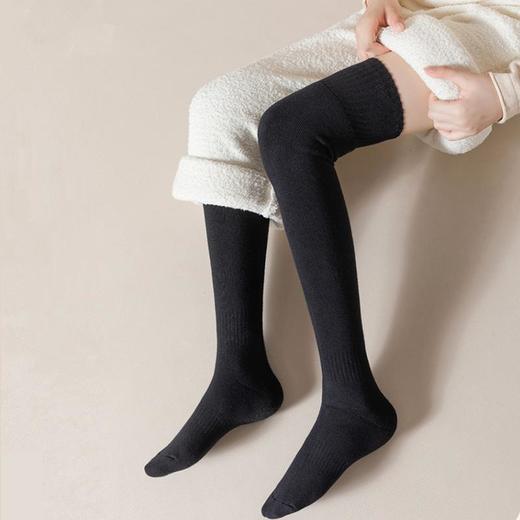 纯棉加厚毛圈保暖过膝袜日系Jk袜小腿袜长筒袜 商品图3