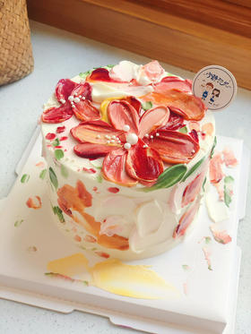 四寸小清新奶油蛋糕 下单前请仔细阅读商品详情