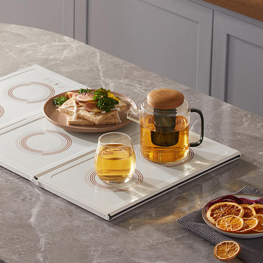 德国蓝宝组合折叠暖菜板家用热菜板多功能保温板餐桌恒温热饭神器 商品图3