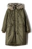 LNNNS 军绿色毛领连帽棉衣 8353 商品缩略图4