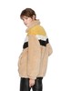 Bershka 拼色抓毛绒外套 5372 商品缩略图1