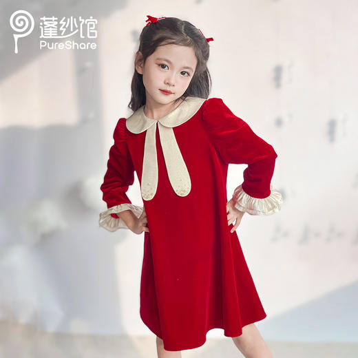 pureshare蓬纱馆 蜻蜓发饰女童可爱头饰 商品图5