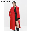 NEELLY纳俪商场同款气质翻领双面呢外套女中长款冬季新款毛呢大衣N22122N01180 商品缩略图2