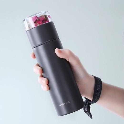 乐扣茗茶水分离保温杯330ml 商品图2
