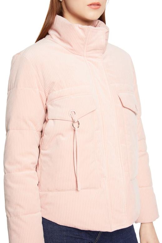 J+C 防风粉色短棉服 5986 商品图2