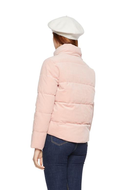 J+C 防风粉色短棉服 5986 商品图1