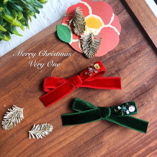 pureshare 串珠蝴蝶结发夹 商品图1