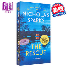 【中商原版】拯救 The Rescue 英文原版 尼古拉斯 斯帕克思 Nicholas Charles Sparks 纯爱小说天王 瓶中信作者