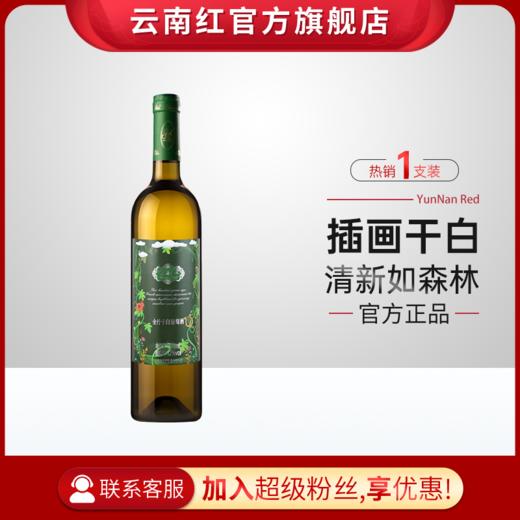 云南红酒庄插画水晶干白葡萄酒弥勒红酒庄官方旗舰店国产红酒 商品图0