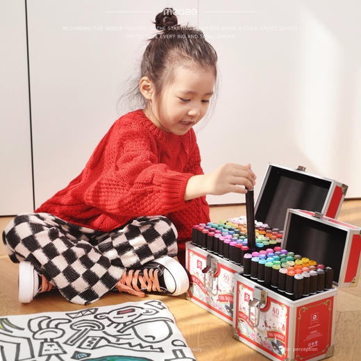 [兔年限定款] mobee马克笔套装油性双头水彩笔礼盒 商品图1