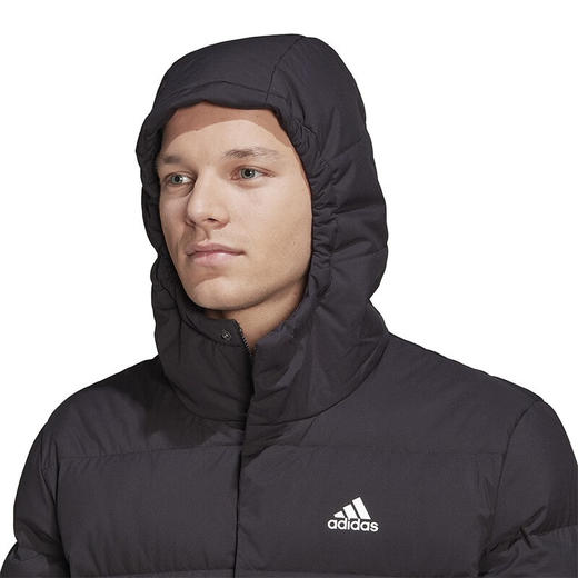 阿迪达斯 （adidas） 羽绒服男装2022冬季新款运动服户外防风保暖休闲连帽外套夹克 店长推荐款HG8751黑色 保暖防风 商品图3