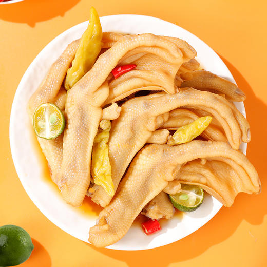 小胡鸭 冷泡鸭掌 泰椒风味 酸辣味 238g 商品图1