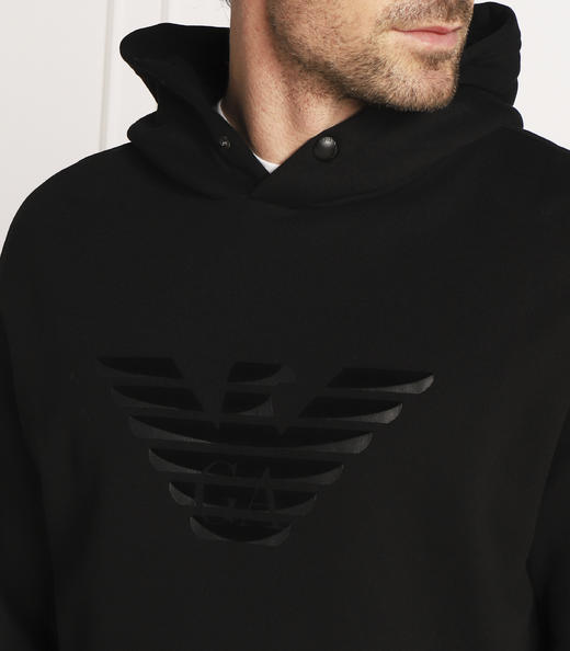 【超惠秒】Emporio Armani 阿玛尼男士全棉百搭厚实保暖卫衣外套11011 商品图9