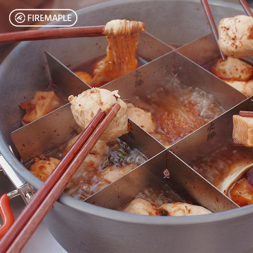 火枫户外大锅盛宴火锅特别版大容量户外露营家庭野餐 商品图3