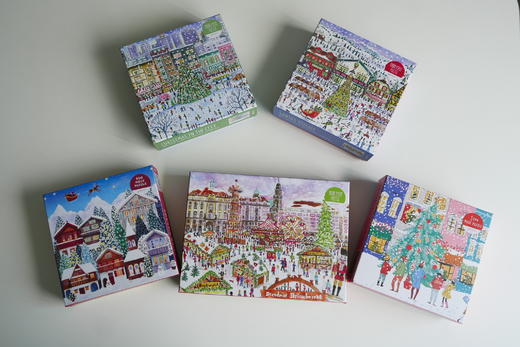 Galiosn 圣诞树主题合集 大童和成人拼图 500片/1000片 商品图0