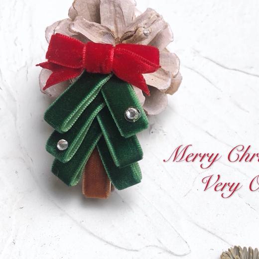 pureshare蓬纱馆 圣诞树系列发夹 商品图5