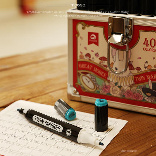 [兔年限定款] mobee马克笔套装油性双头水彩笔礼盒 商品图2