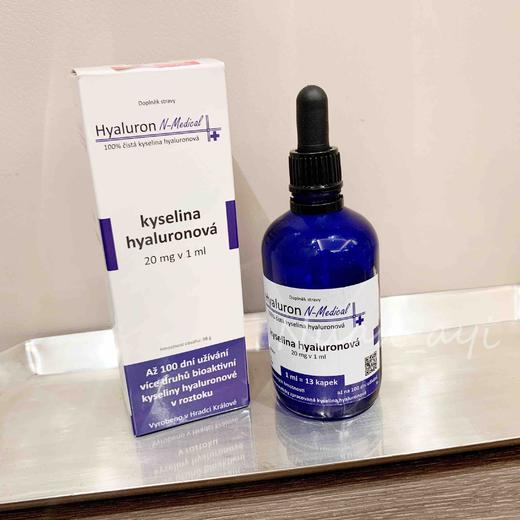【喝出水光肌 卟水聚水 透明质酸口服液】口服玻尿酸100ml 捷克🇨🇿N-Medical 商品图5