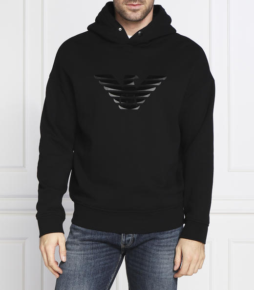 【超惠秒】Emporio Armani 阿玛尼男士全棉百搭厚实保暖卫衣外套11011 商品图5