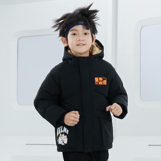 KIDS卡尔美冬新款男童棉袄棉服加厚运动休闲外套 商品图1