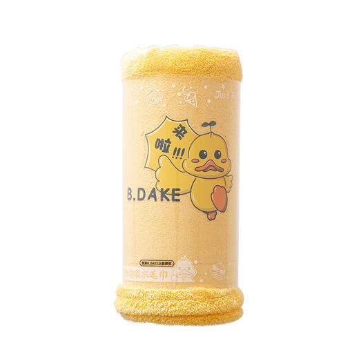 「五色可选！呵护柔软肌肤」黄鸭款居家日用毛巾 成人儿童吸水洗澡冬季加厚款毛巾布艺 商品图4