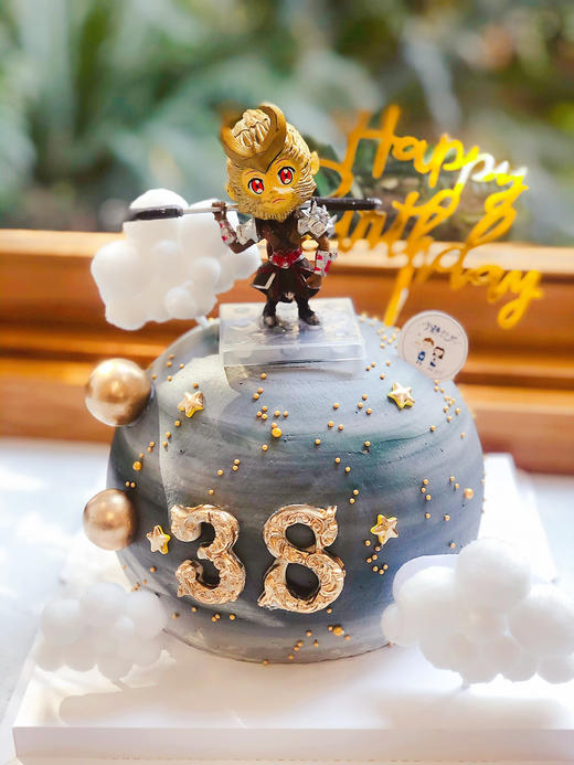 王者荣耀孙悟空奶油蛋糕 下单前请仔细阅读商品详情 商品图0