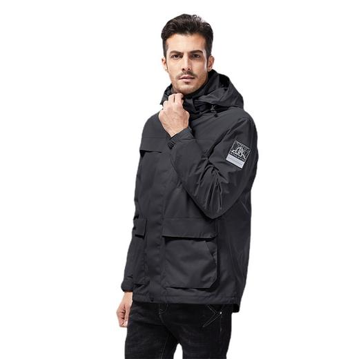 羽绒内胆情侣冲锋衣高端户外加厚三合一可拆卸两件套可团购定制 商品图4