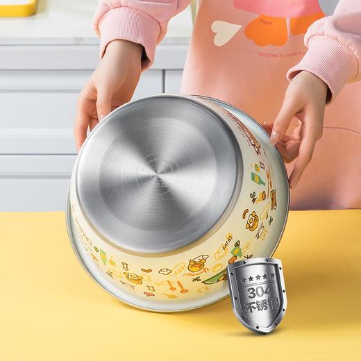 炊大皇B.Duck小黄鸭不锈钢盆筛刨三件套 商品图3