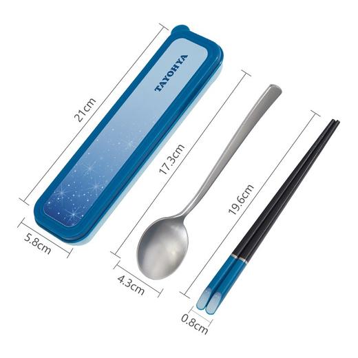 多样屋浩天安心抗菌便携筷勺二件套 商品图2