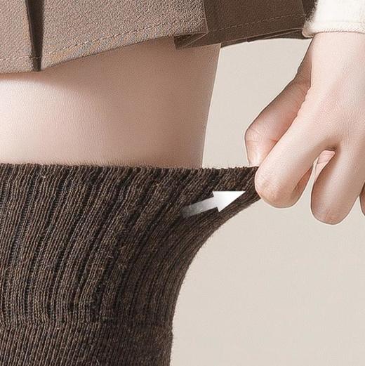 纯棉加厚毛圈保暖过膝袜日系Jk袜小腿袜长筒袜 商品图5
