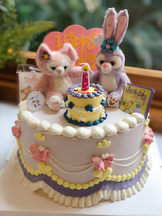 星黛露玲娜贝尔奶油蛋糕 下单前请仔细阅读商品详情 商品图0