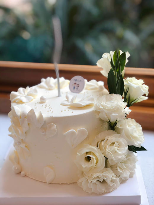 鲜花奶油蛋糕 下单前请仔细阅读商品详情 商品图0