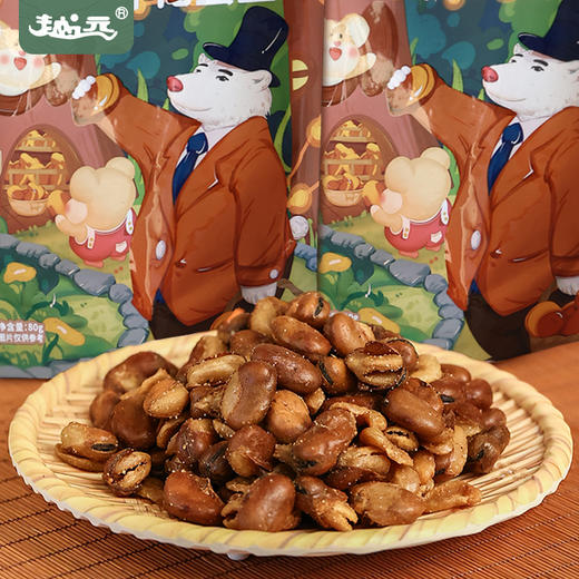 熊追不舍蚕豆80g*4袋 商品图0