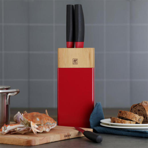 双立人ZWILLING Now S系列刀具4件套(红黑) 商品图0
