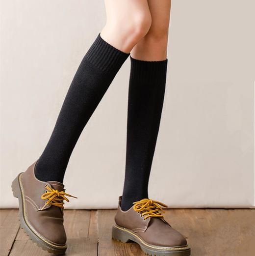 纯棉加厚毛圈保暖过膝袜日系Jk袜小腿袜长筒袜 商品图6