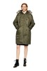 LNNNS 军绿色毛领连帽棉衣 8353 商品缩略图0