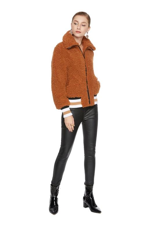 stradivarius 羊羔毛夹克外套 5118 商品图3