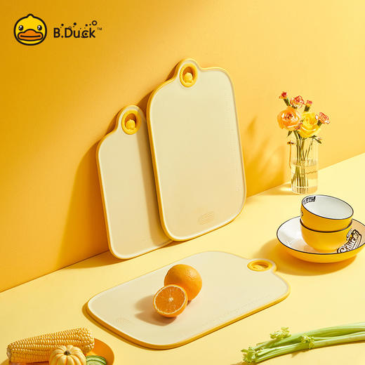 炊大皇小黄鸭塑料抗菌菜板(小号） 商品图1