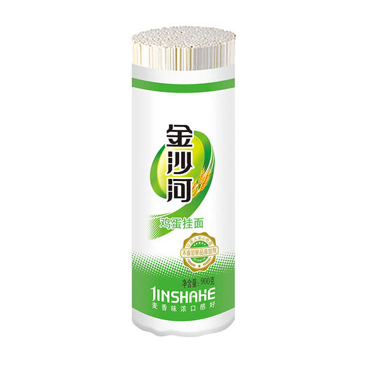 金沙河覆膜雪花鸡蛋挂面900g 商品图0