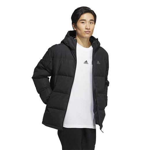 Adidas yysports 阿迪达斯2022冬季新款户外男子短款连帽羽绒服 HN2094 商品图1