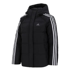 阿迪达斯 （adidas） 羽绒服女2022冬季新款运动服休闲保暖防风外套宽松连帽羽绒夹克 H23063