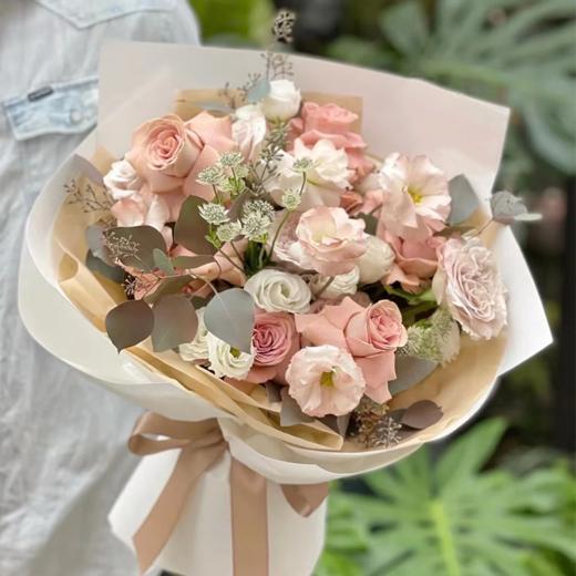 【鲜花预定】卡布奇诺与貂蝉玫瑰（请提前48小时预定） 商品图2