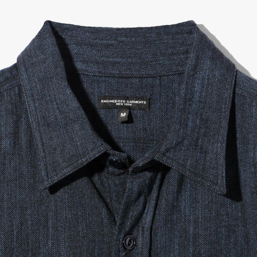 Engineered Garments Work Shirt 牛仔法兰绒复古工装长袖衬衫 商品图4