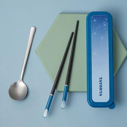 多样屋浩天安心抗菌便携筷勺二件套 商品图1