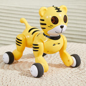 【华复玩具】潮乐乐小老虎智能机器狗走路儿童玩具