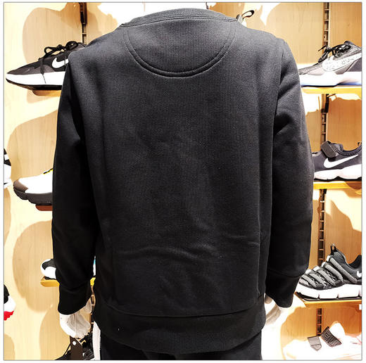 Converse/匡威童装秋冬新款男童彩标加绒套头卫衣CV2032034 商品图3