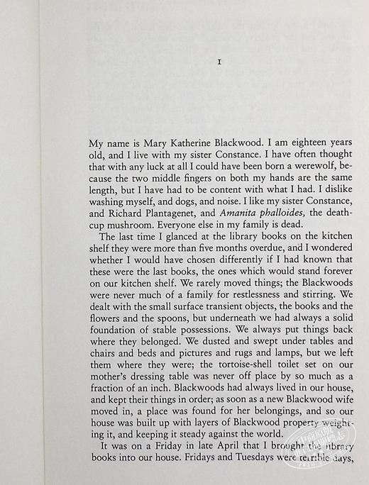 【中商原版】雪莉·杰克逊 我们一直住在城堡里 英文原版 We have always lived in the castle SHIRLEY JACKSON 奇幻惊悚 商品图5